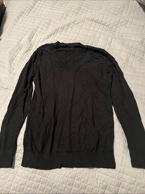 Banana republic Black V-Neck Sweater